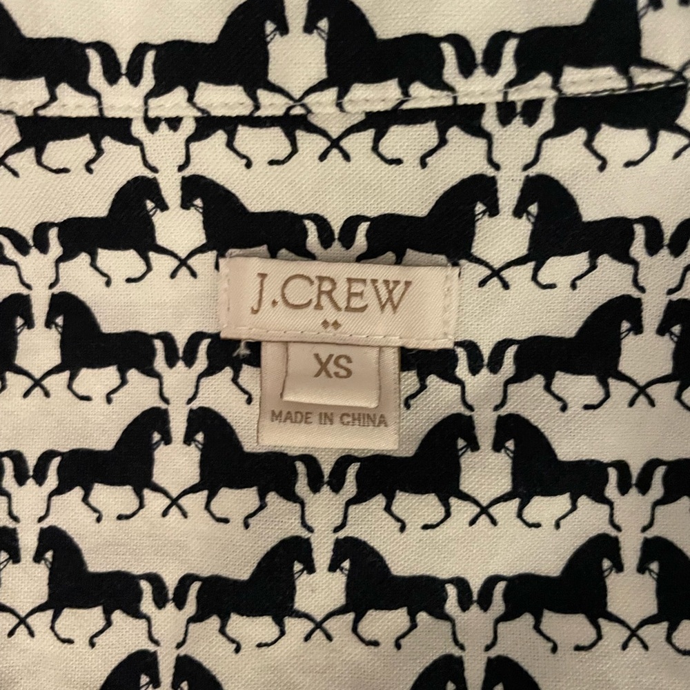 Jcrew Horse Button Down - image 2